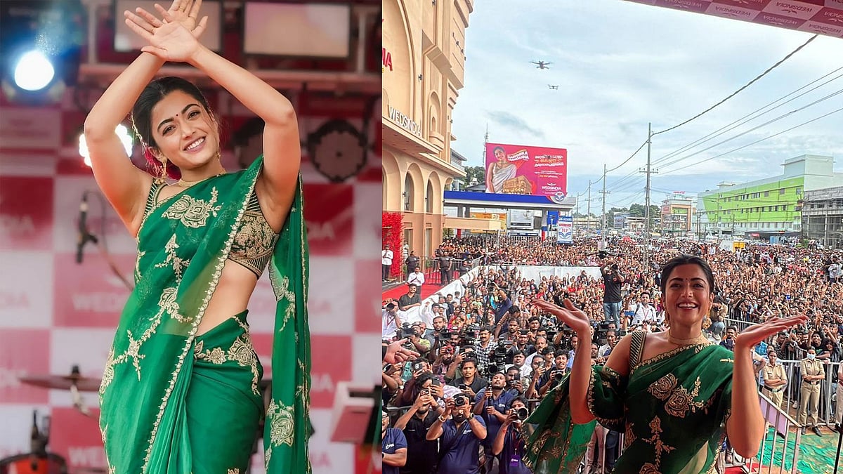 മലയാളം പറഞ്ഞ്, ഡാൻസ് ചെയ്ത് രശ്മിക മന്ദാന: കരുനാഗപ്പള്ളിയെ ആവേശത്തിലാക്കി താരസുന്ദരി, വിഡിയോ